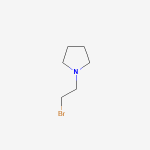 molecular formula C6H12BrN B1338501 1-(2-Bromoethyl)pyrrolidine CAS No. 54035-94-8