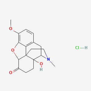 molecular formula C18H22ClNO4 B13385066 Oxymorphone D3 