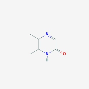 molecular formula C6H8N2O B1338508 5,6-Dimethylpyrazin-2(1H)-one CAS No. 57229-36-4
