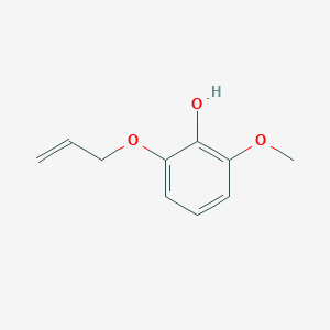 molecular formula C10H12O3 B1338525 Phenol, 2-methoxy-6-(2-propen-1-yloxy)- 
