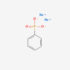 molecular formula C6H5Na2O3P B1338547 Phenylphosphonic Acid Disodium Salt CAS No. 25148-85-0