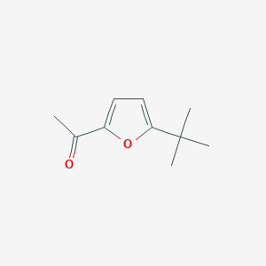 molecular formula C10H14O2 B1338549 1-(5-叔丁基呋喃-2-基)乙酮 CAS No. 32180-98-6
