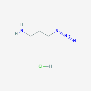 molecular formula C3H9ClN4 B1338552 3-Azido-propylamine HCl 