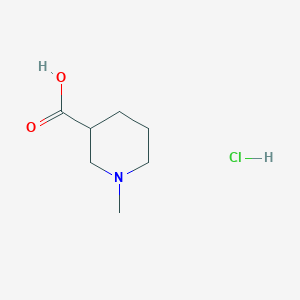 molecular formula C7H14ClNO2 B1338556 1-Methylpiperidine-3-carboxylic acid hydrochloride CAS No. 19999-64-5