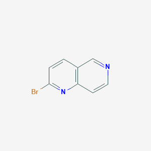 molecular formula C8H5BrN2 B1338561 2-Bromo-1,6-naphthyridine CAS No. 72754-06-4