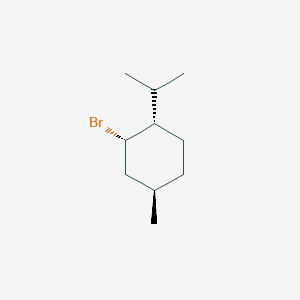molecular formula C10H19Br B13385611 (1S,2S,4R)-2-Bromo-1-isopropyl-4-methylcyclohexane 