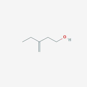 molecular formula C6H12O B1338574 3-亚甲基戊-1-醇 CAS No. 1708-98-1