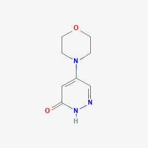 5-(4-Morpholinyl)-3(2H)-pyridazinone