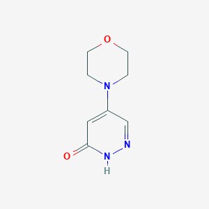 B1338582 5-(4-Morpholinyl)-3(2H)-pyridazinone CAS No. 21131-06-6