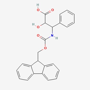 molecular formula C24H21NO5 B13385821 (2R,3S)-Fmoc-3-phenylisoserine 