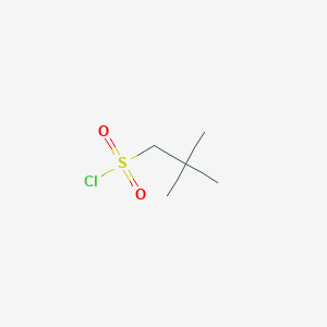 molecular formula C5H11ClO2S B1338599 2,2-Dimethylpropane-1-sulfonyl chloride CAS No. 53333-76-9