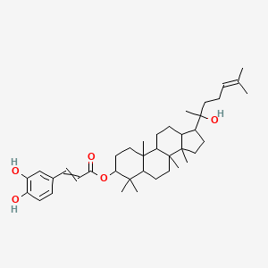 molecular formula C39H58O5 B13386001 Dammarenediol II 3-O-caffeate 
