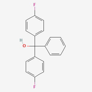 molecular formula C19H14F2O B1338606 Bis(4-fluorophenyl)(phenyl)methanol CAS No. 379-55-5