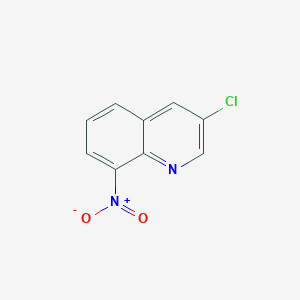 molecular formula C9H5ClN2O2 B1338611 3-Chloro-8-nitroquinoline CAS No. 73868-16-3