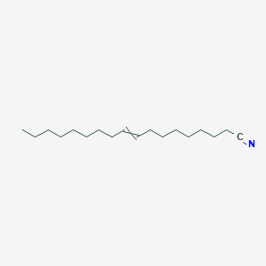 molecular formula C18H33N B13386115 9-Octadecenenitrile CAS No. 61041-55-2