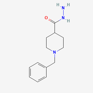 molecular formula C13H19N3O B1338618 1-Benzylpiperidine-4-carbohydrazide CAS No. 74045-91-3