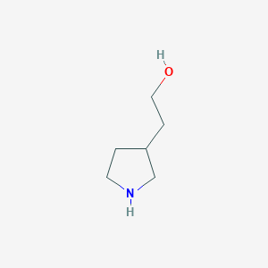 molecular formula C6H13NO B1338628 3-吡咯烷乙醇 CAS No. 931-44-2