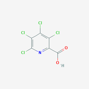 molecular formula C6HCl4NO2 B133863 3,4,5,6-Tetrachloropyridine-2-carboxylic acid CAS No. 10469-09-7