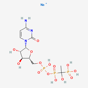 molecular formula C11H20N3NaO14P3 B13386302 MBC-11 trisodium 