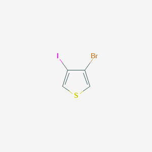 molecular formula C4H2BrIS B1338637 3-Bromo-4-iodothiophene CAS No. 73882-41-4