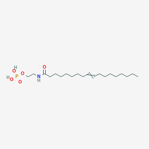 molecular formula C20H40NO5P B13386423 2-(Octadec-9-enoylamino)ethyl dihydrogen phosphate 