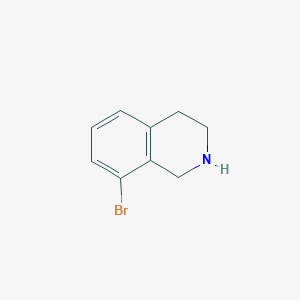 molecular formula C9H10BrN B1338643 8-Bromo-1,2,3,4-tetrahydroisoquinoline CAS No. 75416-51-2