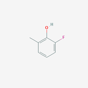 molecular formula C7H7FO B1338647 2-氟-6-甲基苯酚 CAS No. 443-90-3