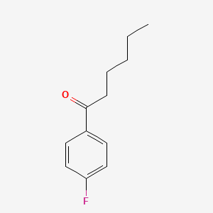 molecular formula C12H15FO B1338652 1-(4-氟苯基)己烷-1-酮 CAS No. 1426-70-6