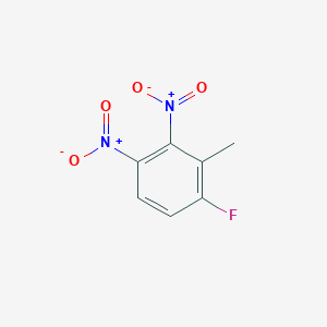 molecular formula C7H5FN2O4 B1338653 6-氟-2,3-二硝基甲苯 CAS No. 290353-55-8