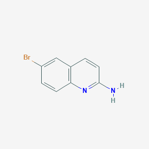 B1338655 6-Bromoquinolin-2-amine CAS No. 791626-58-9
