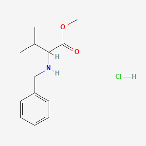 molecular formula C13H20ClNO2 B13386563 N-Benzyl-D-valine methyl ester HCl 