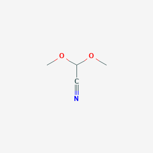 molecular formula C4H7NO2 B1338661 2,2-Dimethoxyacetonitrile CAS No. 5861-24-5
