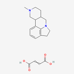 molecular formula C19H24N2O4 B13386638 But-2-enedioic acid;4-methyl-4,9-diazatetracyclo[7.6.1.02,7.012,16]hexadeca-1(15),12(16),13-triene 