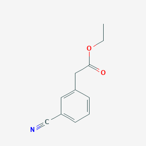 molecular formula C11H11NO2 B1338665 Ethyl 2-(3-cyanophenyl)acetate CAS No. 210113-91-0