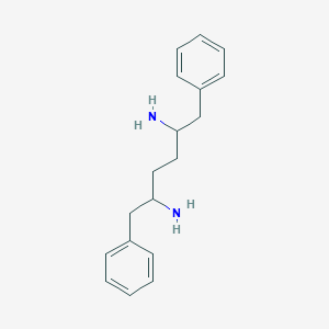 molecular formula C18H24N2 B13386673 1,6-Diphenylhexane-2,5-diamine 