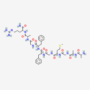 molecular formula C44H66N14O10S B13386679 Uru-TK II 
