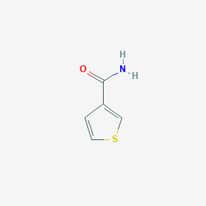 molecular formula C5H5NOS B1338676 Thiophene-3-carboxamide CAS No. 51460-47-0