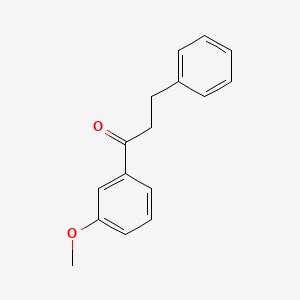 molecular formula C16H16O2 B1338678 3'-甲氧基-3-苯基丙基苯酮 CAS No. 76106-76-8