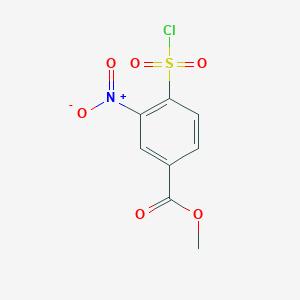 Methyl 4-(chlorosulfonyl)-3-nitrobenzoate