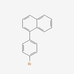B1338681 1-(4-Bromophenyl)naphthalene CAS No. 204530-94-9
