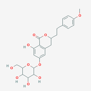 molecular formula C24H28O10 B13386811 Agrimonolide 6-O-beta-D-glucoside 