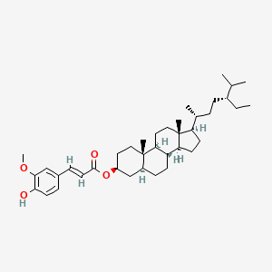 molecular formula C39H60O4 B1338696 Sitostanyl ferulate CAS No. 117857-70-2