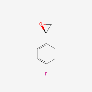 molecular formula C8H7FO B1338697 (S)-(4-Fluorophenyl)oxirane CAS No. 134356-74-4