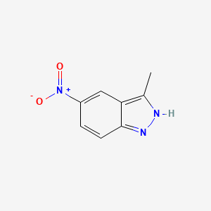 molecular formula C8H7N3O2 B1338699 3-methyl-5-nitro-1H-indazole CAS No. 40621-84-9