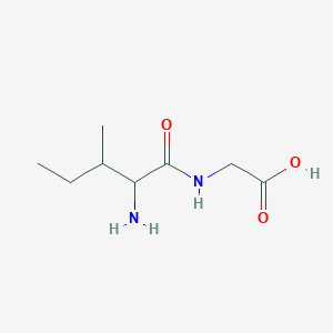 molecular formula C8H16N2O3 B13387020 Isoleucylglycine 