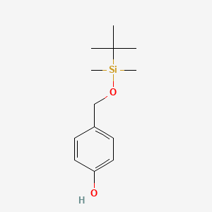 molecular formula C13H22O2Si B1338704 4-(((tert-butyldimethylsilyl)oxy)methyl)phenol CAS No. 126070-20-0