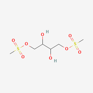 molecular formula C6H14O8S2 B13387101 Tresulfan CAS No. 21106-06-9