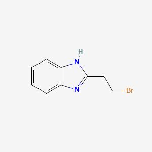 molecular formula C9H9BrN2 B1338715 2-(2-Bromoethyl)benzoimidazole CAS No. 4078-54-0