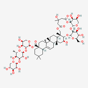 molecular formula C63H98O29 B13387196 Tubeimoside A 