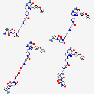 molecular formula C189H218N36O29 B13387250 |A-L-fucosidase CAS No. 9037-65-4